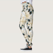 Ein Blumendesign 7 Leggings (Links)
