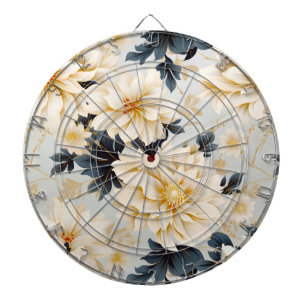 Ein Blumendesign für Hochzeiten 2 Dartscheibe