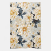 Ein Blumendesign für Hochzeiten 2 Geschirrtuch (Vertikal)