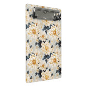 Ein Blumendesign für Hochzeiten 2 Mini Klemmbrett (Schrägansicht)