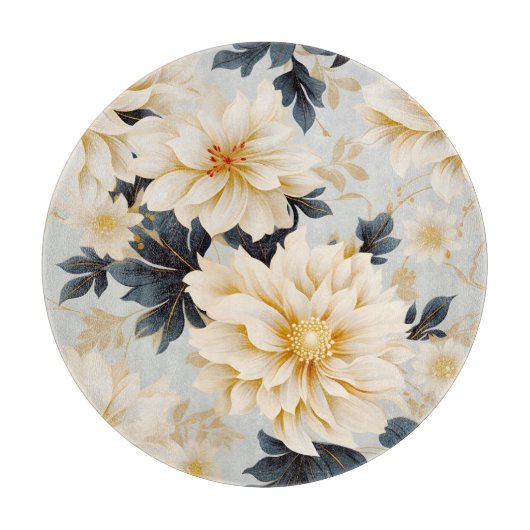 Ein Blumendesign für Hochzeiten 2 Schneidebrett (Vorderseite)