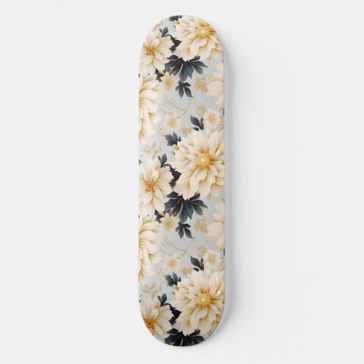 Ein Blumendesign für Hochzeiten 2 Skateboard (Vorderseite)