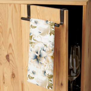 Ein Blumendesign für Hochzeiten 3 Geschirrtuch