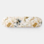 Ein Blumendesign für Hochzeiten 3 Skateboard (Horizontal)