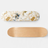 Ein Blumendesign für Hochzeiten 3 Skateboard (Horizontal)