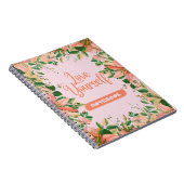 Ein Blumenmuster mit eigenem Liebe Notizblock (Rechte Seite)