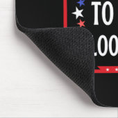 Ein Blutbad werden - Trump Funny Mousepad (Ecke)