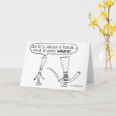 Ein Bocal genannt Karte (Gelbe Blume)