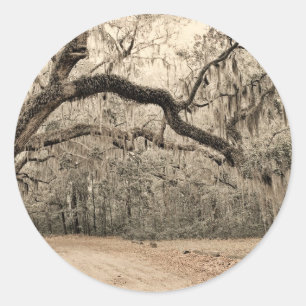 Ein Bogen der Ozeane Runder Aufkleber