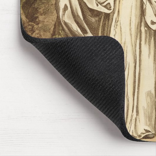 Ein Bogen-Druide in seiner Gerichtsgewohnheit, Mousepad (Ecke)