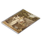 Ein Bogen-Druide in seiner Gerichtsgewohnheit, Notizblock (Linke Seite)