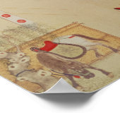 Ein Bogenwettbewerb aus dem späten 18. Jahrhundert Poster (Ecke)