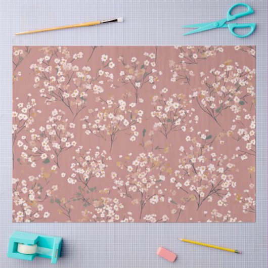 Ein Boho-Oster-Serien-Design #10 Seidenpapier (Basteln)