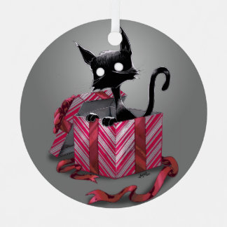 Ein Boo Kitty Geschenk Metal Ornament