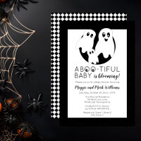 Ein BOO - TIFUL Baby blüht Halloween-Dusche