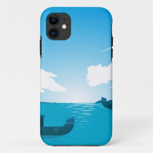 Ein Boot im Meer-18530 Case-Mate iPhone Hülle