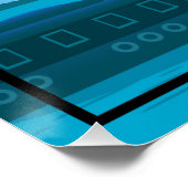 Ein Boot im Meer-18530 Poster (Ecke)