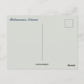 Ein Boot in Rohuneeme Estland Postkarte (Rückseite)