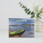 Ein Boot in Venezuela Postkarte (Stehend Vorderseite)