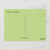 Ein Boot in Venezuela Postkarte (Rückseite)