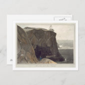 ein Boot von Holyhead aus gelassen wird, Postkarte (Vorne/Hinten)