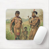 Ein Bosjesman Familienfrontispiz Mousepad (Mit Mouse)