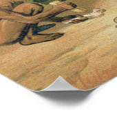 Ein Bosjesman-Familienvorschrei Poster (Ecke)