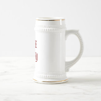 EIN BOUDE GESCHOSS STEIN BIERGLAS