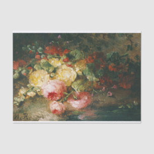 Ein Bouquet auf dem Waldweg, Margaretha Roosenboom Seidenpapier