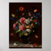 Ein Bouquet Blume Clara Peeters Kunstdruckerei Poster (Vorne)