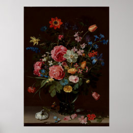 Ein Bouquet Blume Clara Peeters Kunstdruckerei Poster