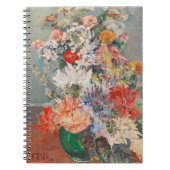 Ein Bouquet der Blume im Sommer | August Rieger Notizblock (Vorderseite)