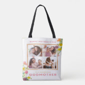 Ein Bouquet Erinnerungen: Personalisierter Muttert Tasche (Rückseite)