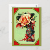 Ein Bouquet für Sie! Ab 1885. Postkarte (Vorne/Hinten)