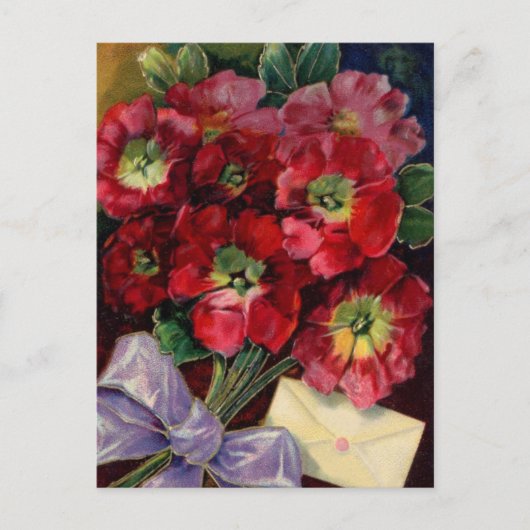 Ein Bouquet für Sie Postkarte (Vorderseite)