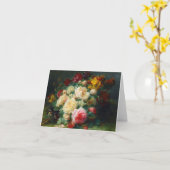 Ein Bouquet von Cabbage-Rose Karte (Gelbe Blume)