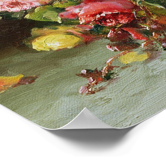 Ein Bouquet von Rose Poster (Ecke)