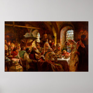 Ein Boyar Hochzeitsfest von Konstantin Makovsky 18 Poster