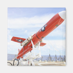 Ein BQM-74E Chukar Drohne bereit zur Magnet