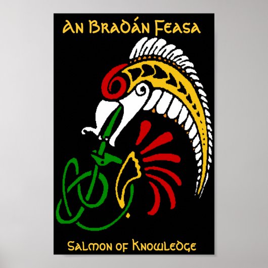 Ein Bradà - Feasa - Der Lachs des Wissens Poster (Vorne)