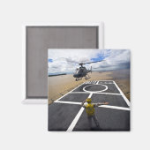 Ein brasilianischer Eurocopter bereitet sich auf d Magnet (Vorderseite/Rückseite)