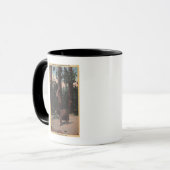 Ein brauner Bär im Wald Tasse (Vorderseite Links)