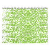 Ein brauner Holztisch hält eine Glasflasche mit Ol Kalender (Titelbild)