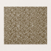 Ein brauner Teppich mit einem geometrischen Motiv  (Außenseite Aufgefaltet)