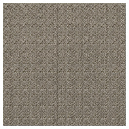 Ein brauner Teppich mit einem geometrischen Motiv Stoff