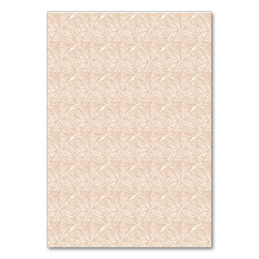 Ein brauner Teppich mit einem komplizierten Motiv Tischnummer (Vorderseite)