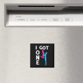 Ein Brautpaar mit Ehefrau-Ehe got Magnet (In Situ (Geschirrspüler))
