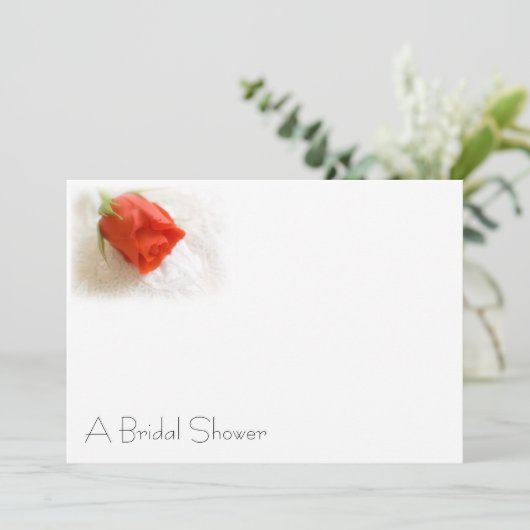 Ein Brautparty Einladung (Stehend Vorderseite)