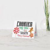 Ein Brief an den Weihnachtsmann! Karte (Vorderseite)
