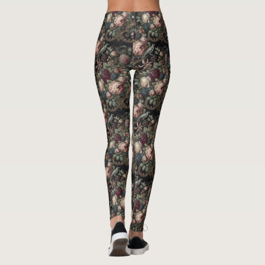 🩸 Ein Brief an die Lunacy - Gotik Viktorianisch Leggings (Rückseite)